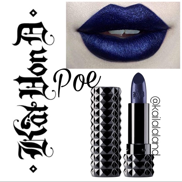 🌙Kat Von D “Poe” Studded Kiss Lipstick 🌙 - Picture 1 of 10